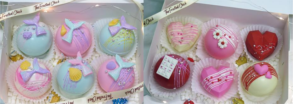 hot chocolate bombs dessert gift box